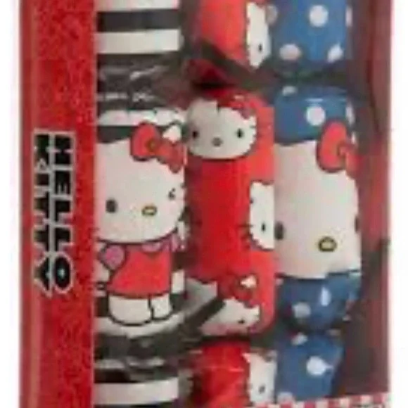 Sanrio Surprise Crackers 3 pair Crew Socks - Picture 1 of 3